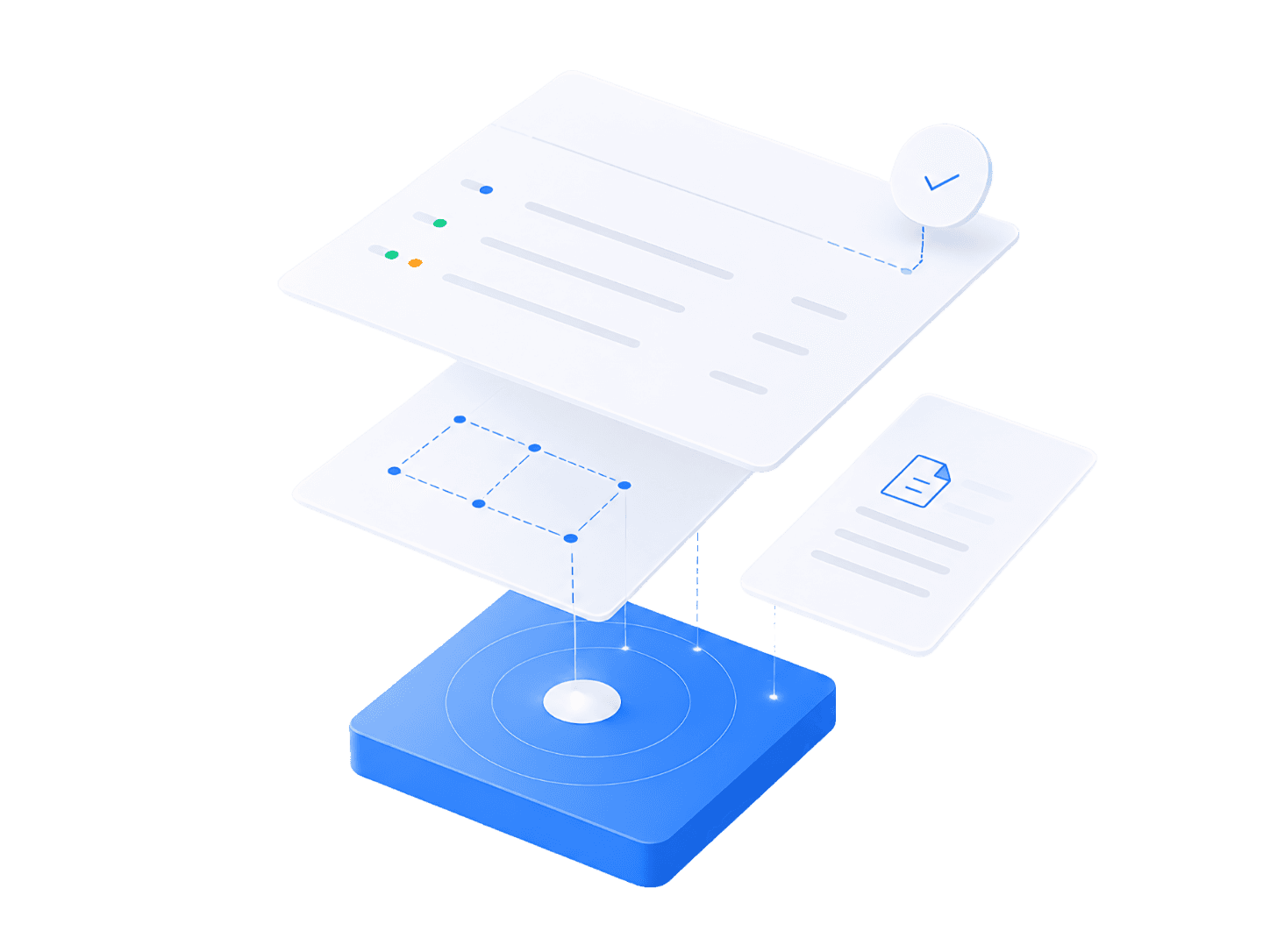 Verca-plattformens dashboard som visar produktöversikt med compliance-status